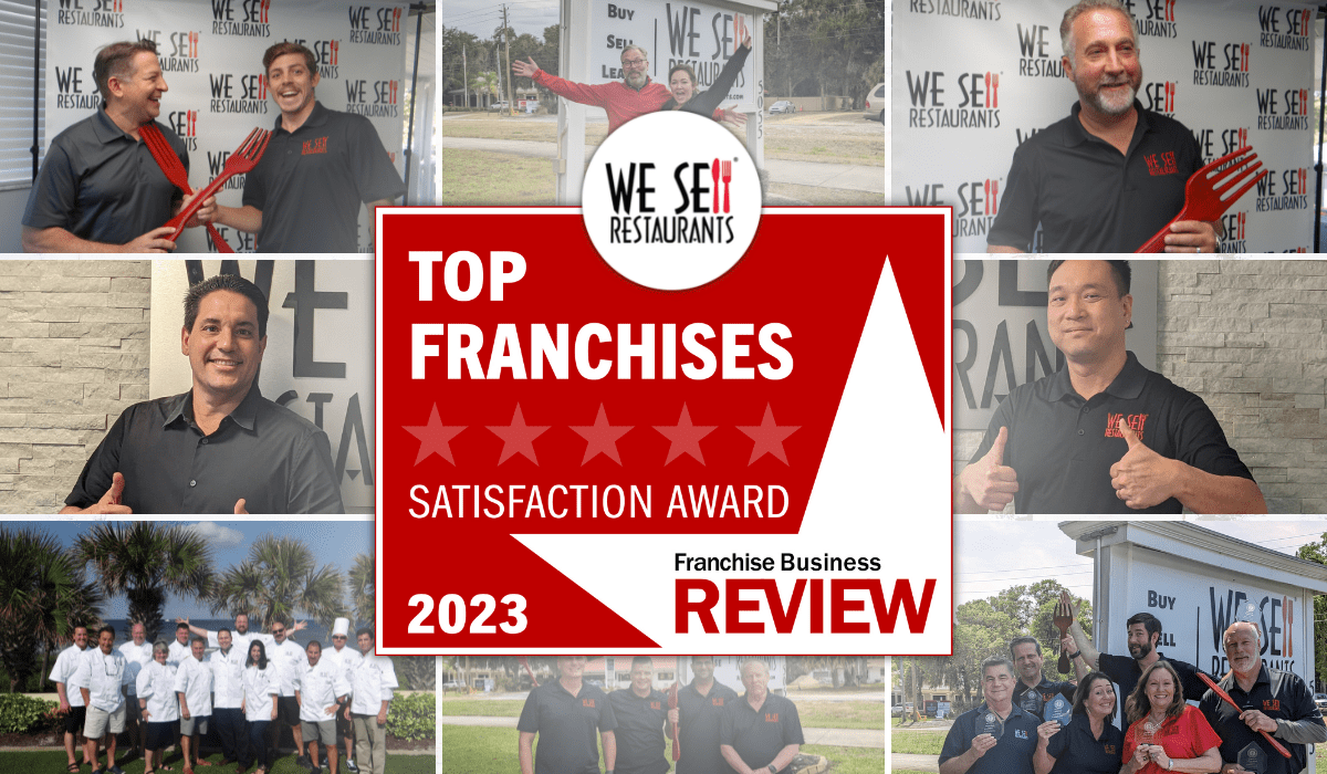 We Sell Restaurants Scores in Top 25 in Franchisee Satisfaction